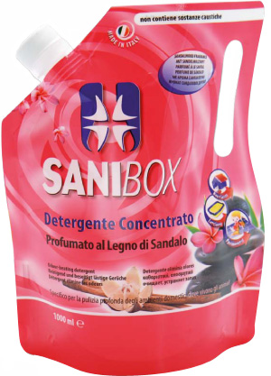 sanibox al profumo di Legno di Sandalo