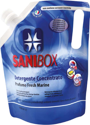 sanibox al profumo di Fresh Marine